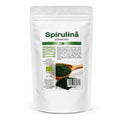 Spirulina pudră BIO 125g — doypack alb opac stand-up cu eticheta completă, superaliment alge, Biovicta