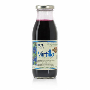Suc de afine sălbatice 100%, BIO 330ml — sticlă cu eticheta completă, suc terapeutic afine sălbatice, Biovicta