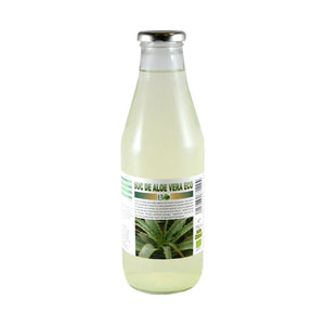 Suc de aloe vera 100%, BIO 750ml — sticlă cu eticheta completă, suc terapeutic aloe vera, Biovicta