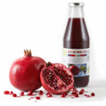 Suc de rodie 100%, BIO 750ml — rodie naturală și suc, prezentare lifestyle, Biovicta