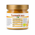 Turmeric (curcuma) pulbere, BIO 130g — borcan cu eticheta completă, condiment ecologic, Biovicta