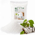Xylitol cristalizat BIO 1Kg — cristale și ramură de mesteacăn, prezentare lifestyle, Biovicta