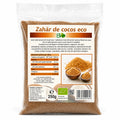Zahăr de cocos BIO 250g — pungă cu eticheta completă, descriere origine Java Indonezia, valori nutriționale, Biovicta