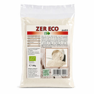 Zer pudră BIO 300g — pungă cu eticheta nouă, valori actualizate, Biovicta
